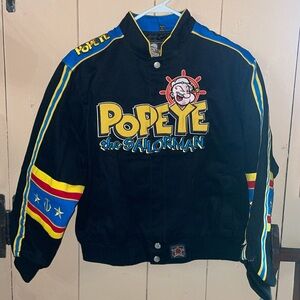JH design Popeye the Sailorman Coat, youth XL, NWT